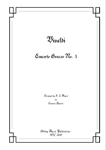 CONCERTO GROSSO No.3