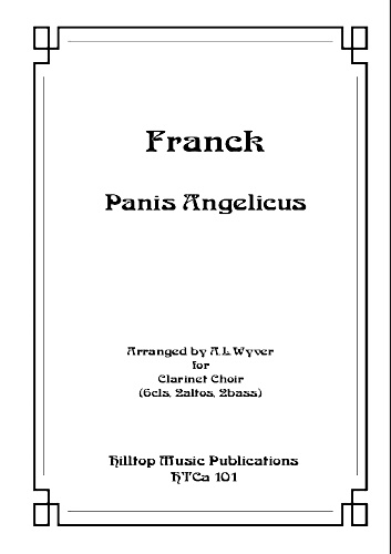 PANIS ANGELICUS (score & parts)