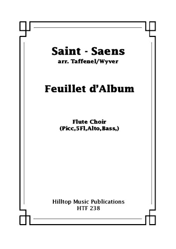 FEUILLET D'ALBUM Op.81