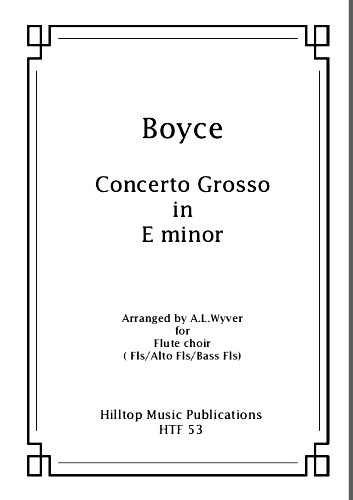 CONCERTO GROSSO in e minor