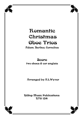 ROMANTIC CHRISTMAS OBOE TRIOS (score & parts)