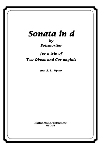 SONATA in D minor