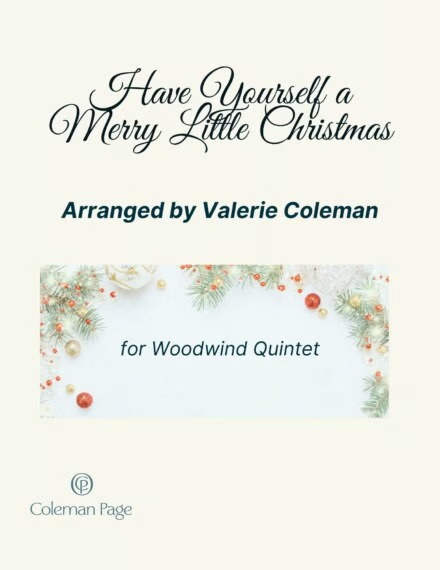 HAVE YOURSELF A MERRY LITTLE CHRISTMAS (score & parts)