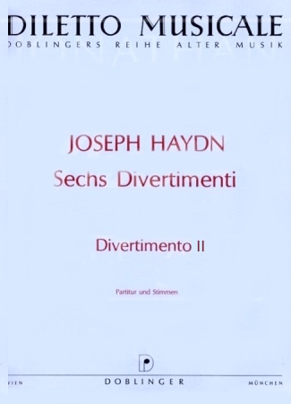 DIVERTIMENTO No.2 in F major Hob II No.23 (score & parts)