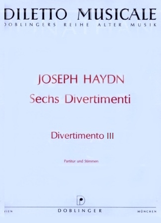 DIVERTIMENTO No.3 in C (score & parts)