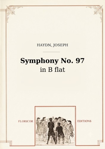 SYMPHONY No.97 in Bb major (score & parts)