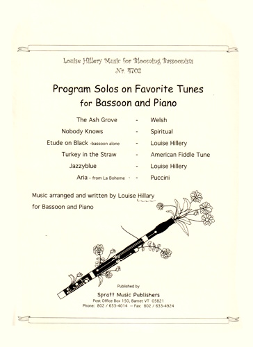 PROGRAM SOLOS ON FAVOURITE TUNES