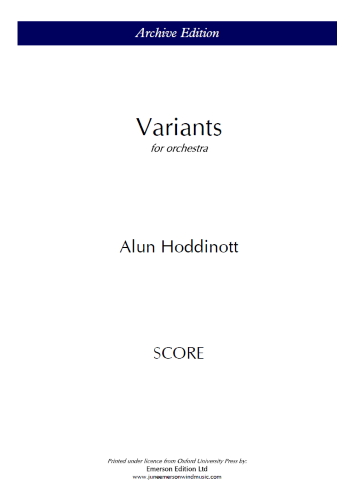 VARIANTS Op.47 (score)