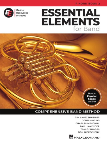 ESSENTIAL ELEMENTS for Band -  Horn in F Book 2 + Online Resources