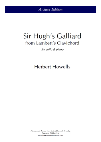 SIR HUGH'S GALLIARD
