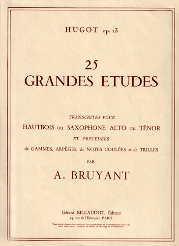 25 GRANDES ETUDES Op.13
