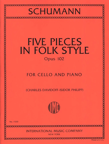 FIVE PIECES IN FOLK STYLE Op.102