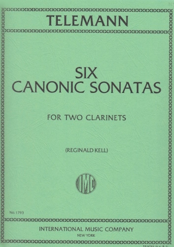SIX CANONIC SONATAS