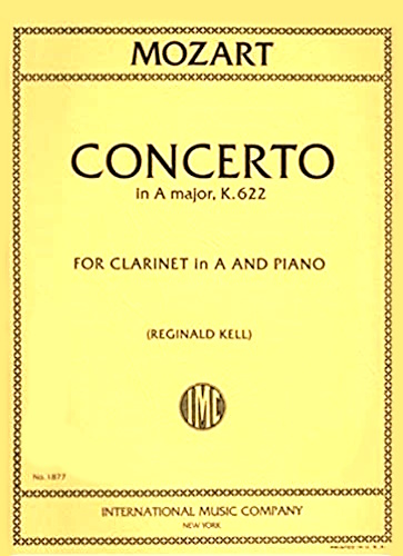 CONCERTO in A major, K622