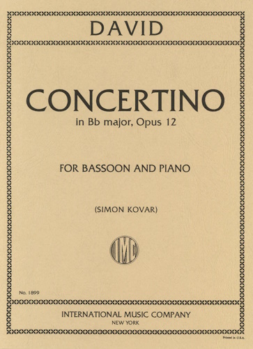 CONCERTINO in Bb major Op.12