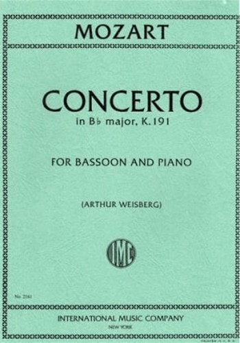 CONCERTO in Bb major K191