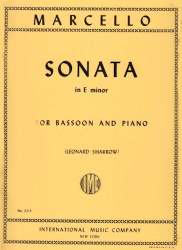 SONATA in E minor