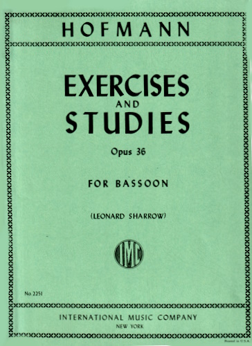 EXERCISES AND STUDIES Op.36