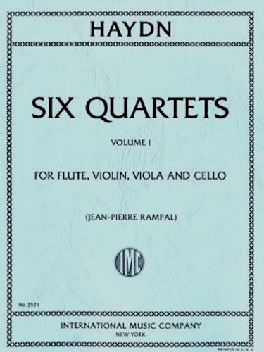 SIX QUARTETS Volume 1 (parts only)