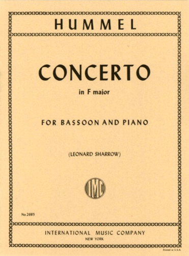 BASSOON CONCERTO in F major