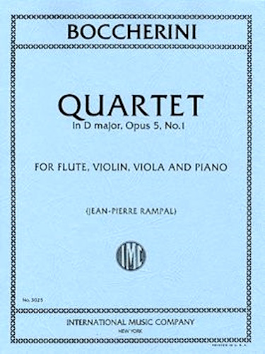 QUARTET in D Op.5/1