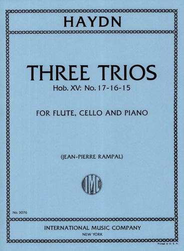 THREE TRIOS Hob.XV 15-17