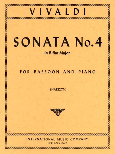SONATA No.4 in Bb
