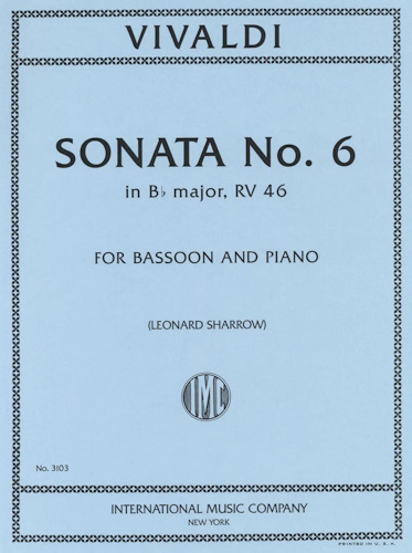 SONATA No.6 in Bb