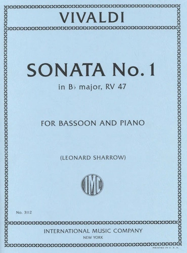 SONATA No.1 in Bb