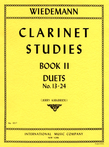 CLARINET STUDIES Book 2: Duets 13-24