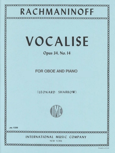 VOCALISE Op.34 No.14