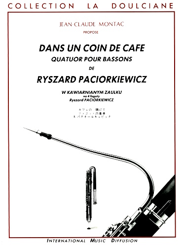 DANS UN COIN DE CAFE (score & parts)