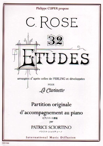 32 ETUDES Piano Accompaniment