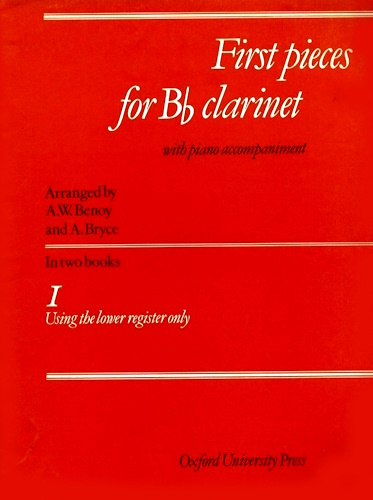 FIRST PIECES FOR B FLAT CLARINET Volume 1