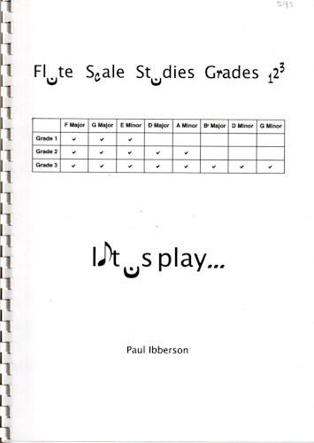LET'S PLAY: Flute Scale Studies Grades 1-3
