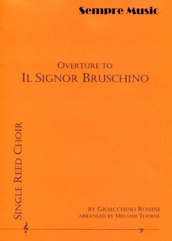 IL SIGNOR BRUSCHINO Overture (score & parts)