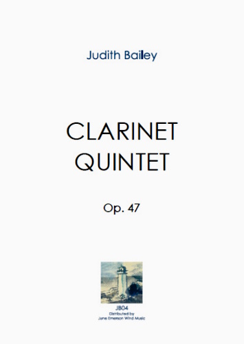 CLARINET QUINTET Op.47 score & parts