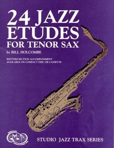 24 JAZZ ETUDES for Tenor Sax (book only)