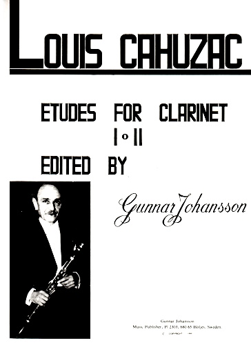 ETUDES FOR CLARINET Nos.1-2