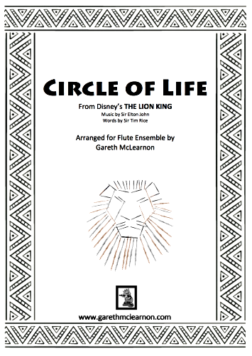 CIRCLE OF LIFE (score & parts)
