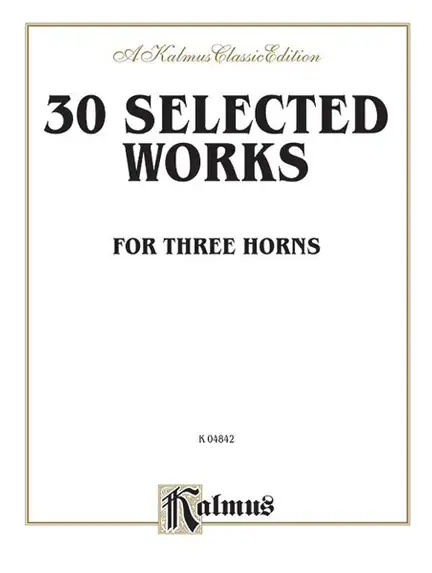 30 SELECTED WORKS