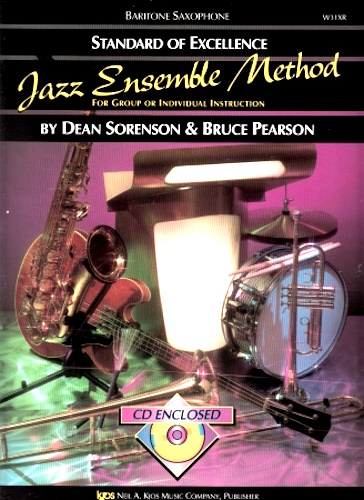 STANDARD OF EXCELLENCE Jazz Ensemble Method + CD Baritone Sax