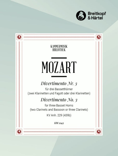DIVERTIMENTO No.3 KV229 (439b)