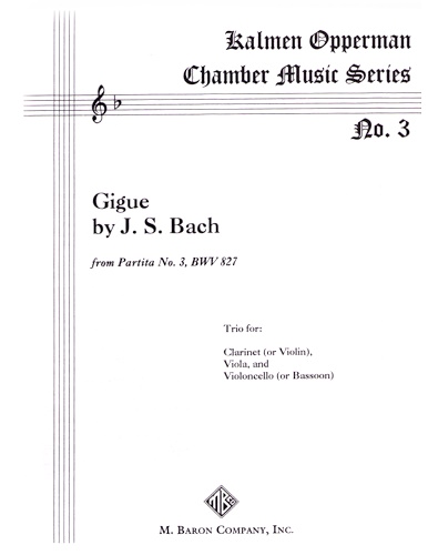GIGUE from Partita No.3 BWV827