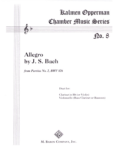 ALLEGRO from Partita No.2 BWV826