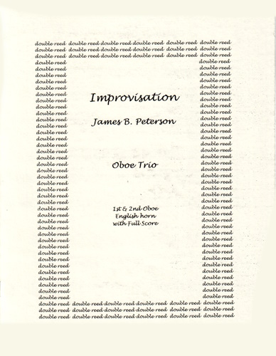 IMPROVISATION (score & parts)
