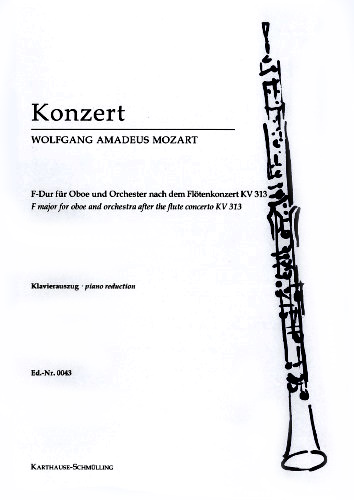 CONCERTO in F (from the Flute Concerto K313)
