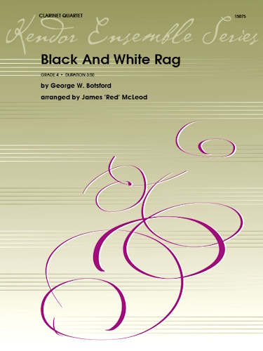 BLACK AND WHITE RAG (score & parts)