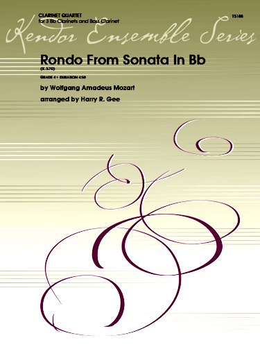 RONDO from Sonata in B flat K570