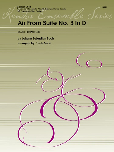 AIR FROM SUITE No.3 in D (score & parts)